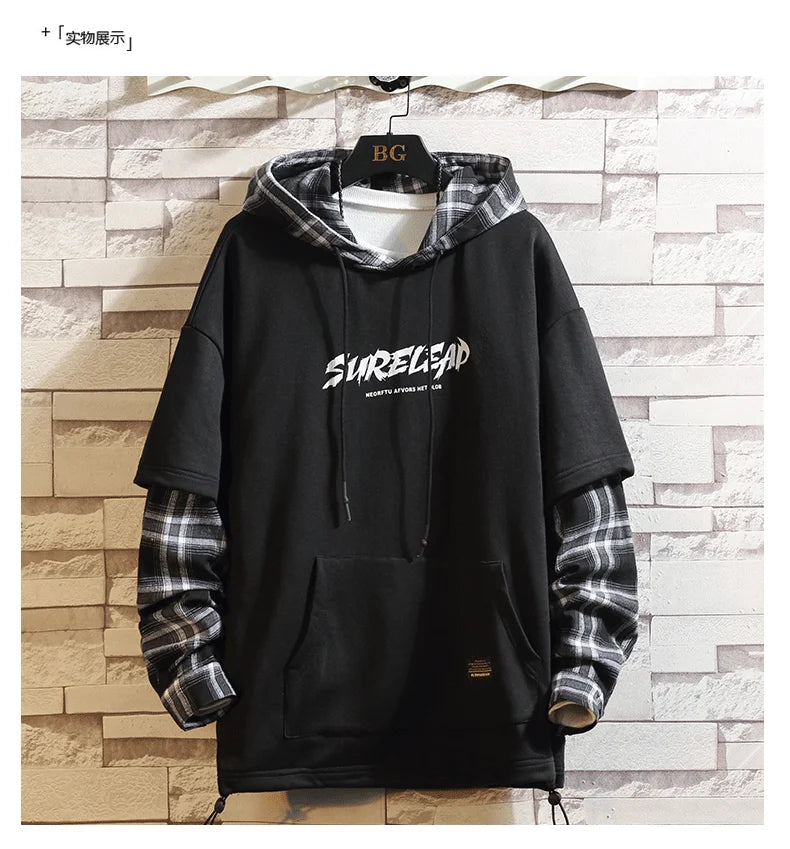 Men's Sweatshirts Hiphop Punk Streetwear