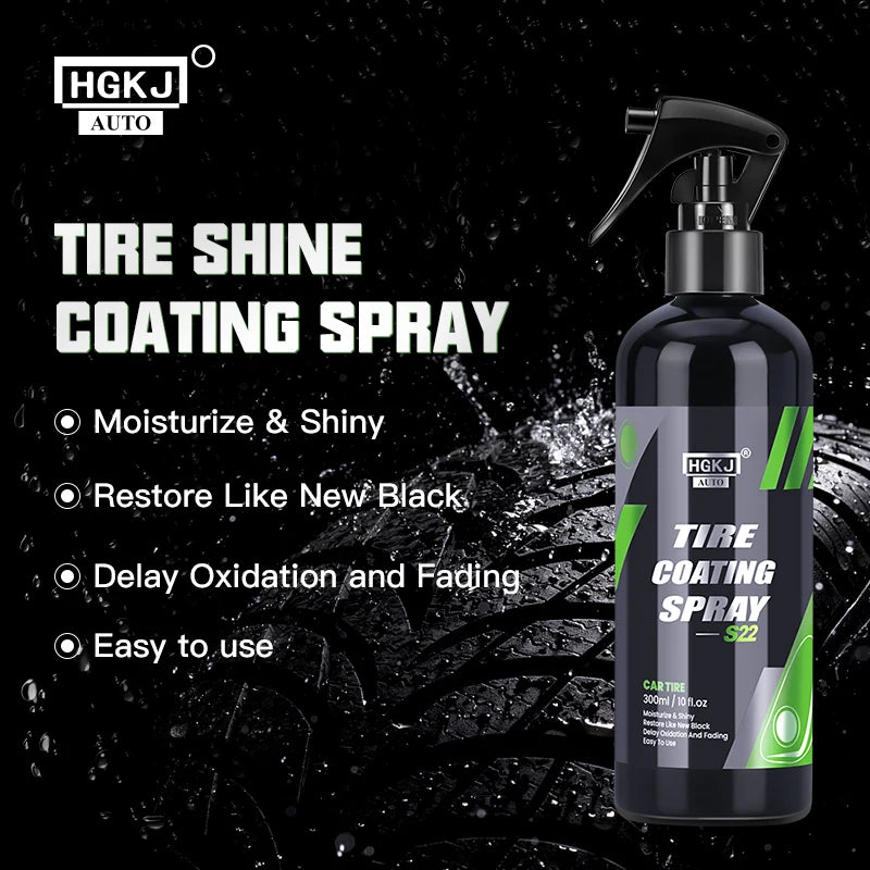 Car Tire Shine Spray Multi-purpose Tire Wheel Polishing Protection