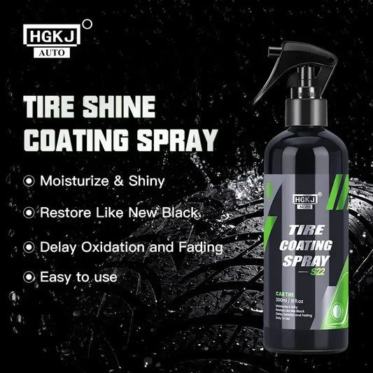 Car Tire Shine Spray Multi-purpose Tire Wheel Polishing Protection United States / 100ml