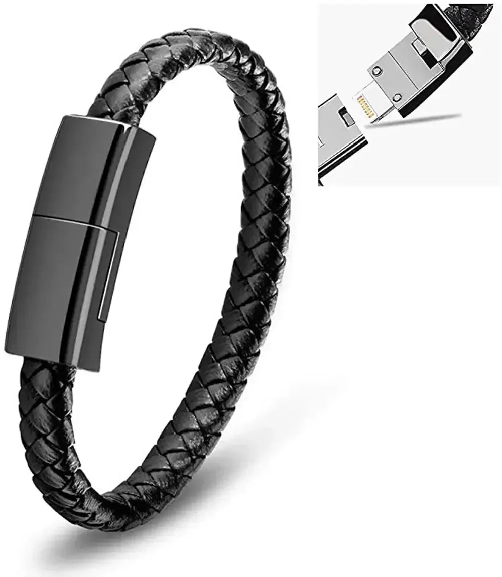 Bracelet USB Charging Cable for iphone / 20cm