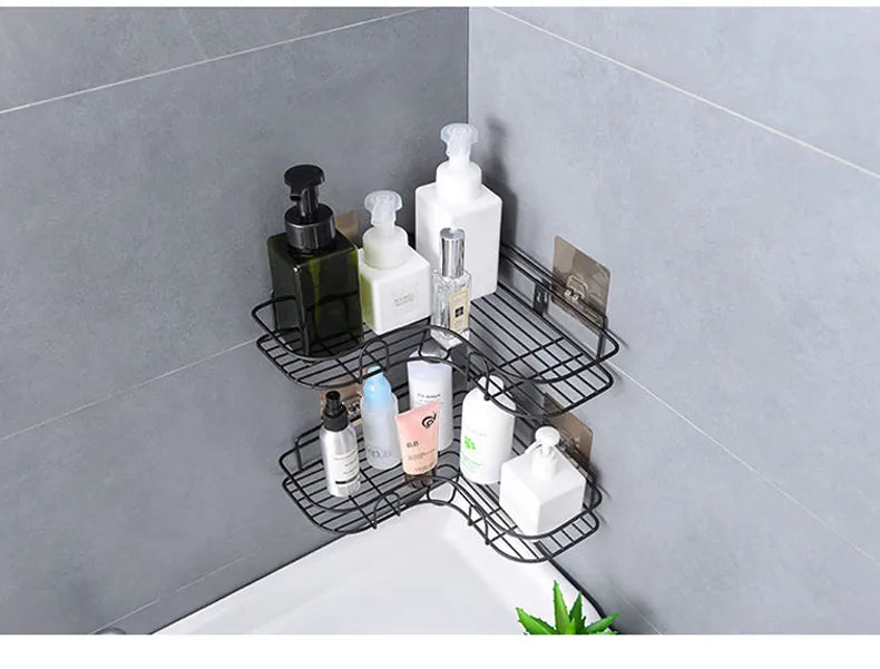 Bathroom Organizer Wall Basket