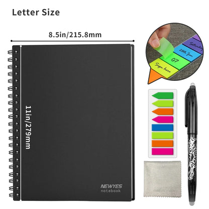 Erasable Wirebound Notebook A5-Dotted lined