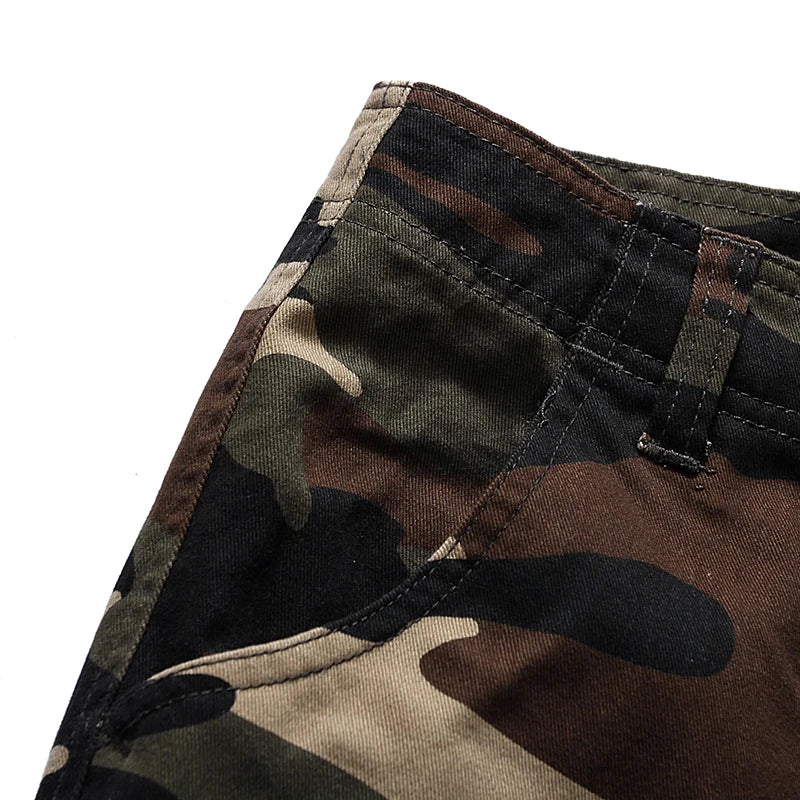 Men's Camouflage Camo Cargo Shorts