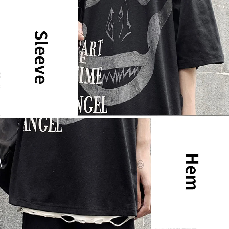 Street Graphic Basic Tees Male Tshirt