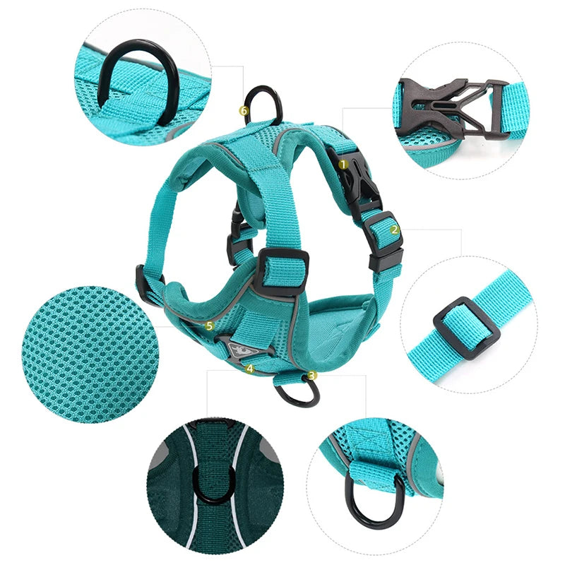 Adjustable Pet Harness Vest For Dogs