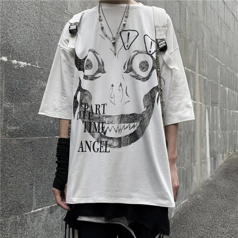 Street Graphic Basic Tees Male Tshirt