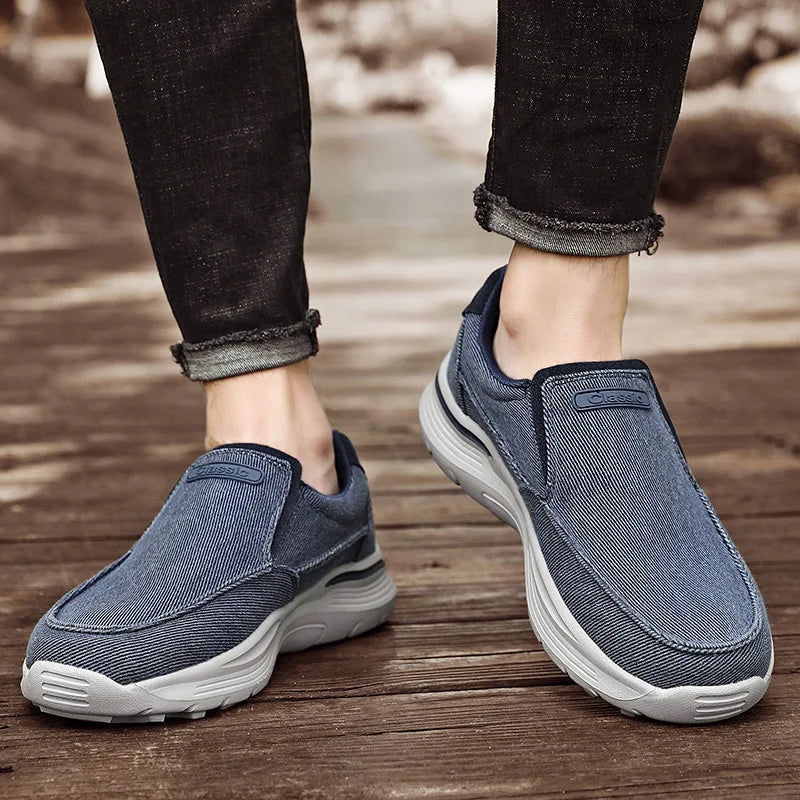 Denim Flat shoes Outdoor Sneakers