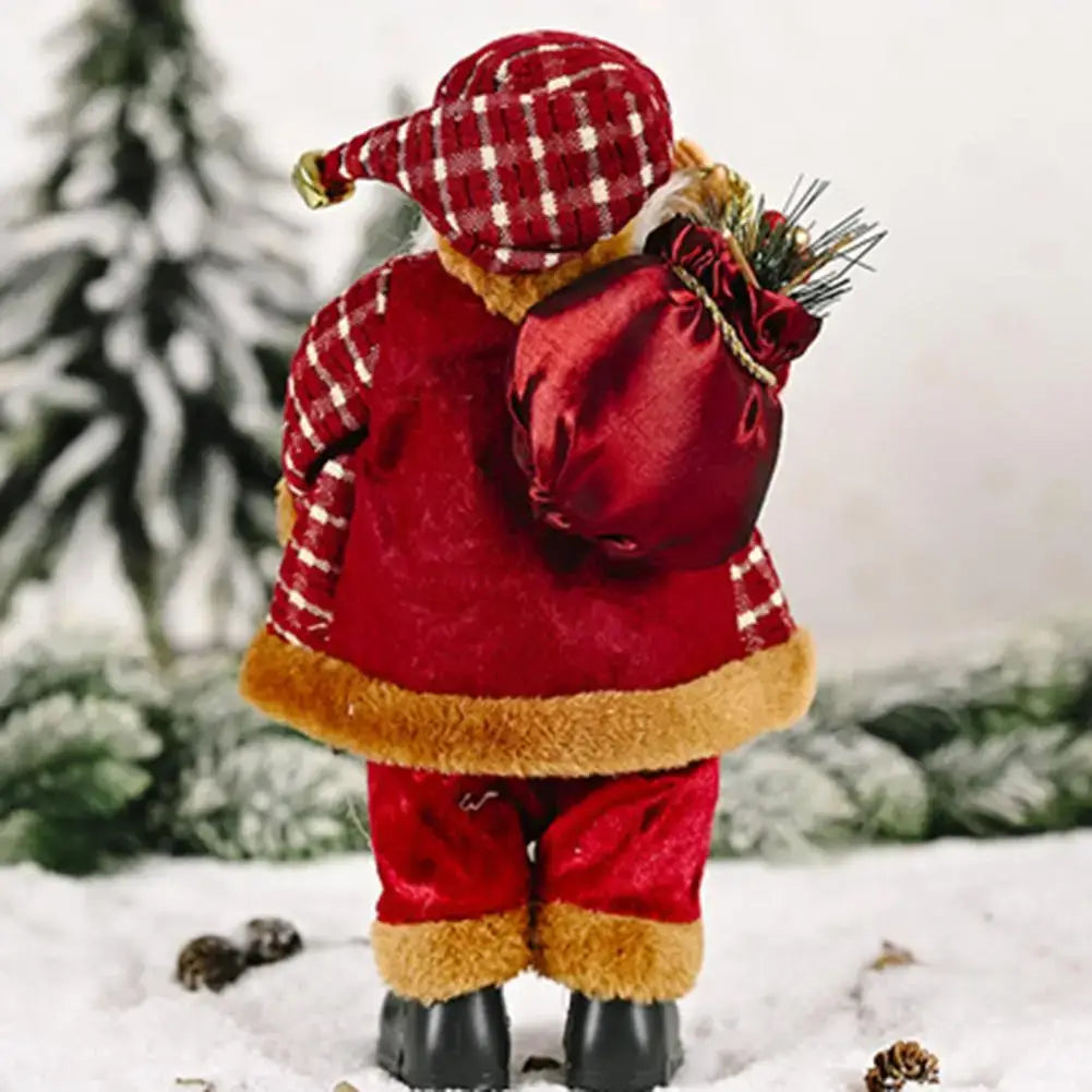Portable Lifelike Santa Claus Figurine Christmas Decoration As pictures / United States