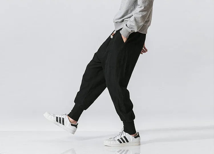 Elastic Men Streetwear Joggers