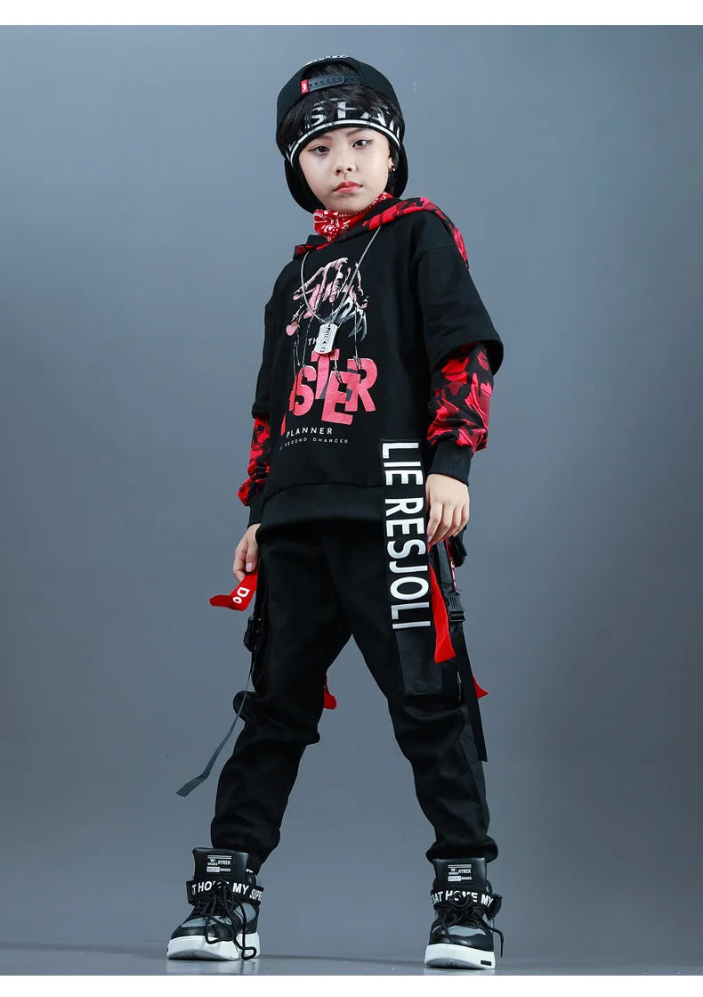 Kids Fashion Hip Hop Clothing Oversize