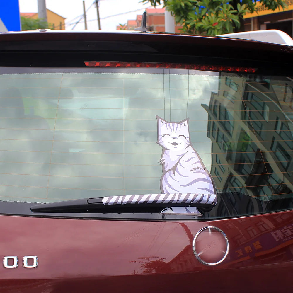 Tail Decal Wiper Animal Pattern