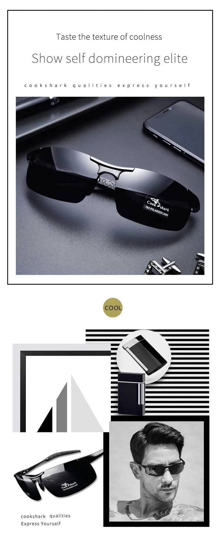 New aluminum magnesium sunglasses