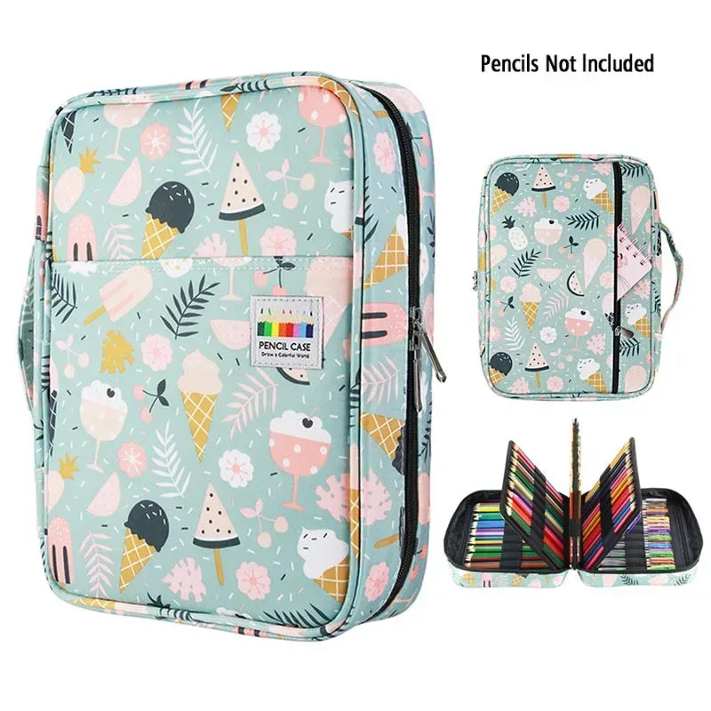 Pencil Bag Case Organizer Ice-cream