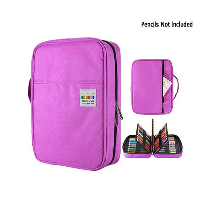 Pencil Bag Case Organizer purple