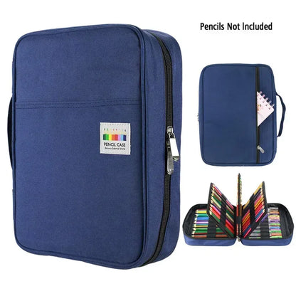 Pencil Bag Case Organizer blue