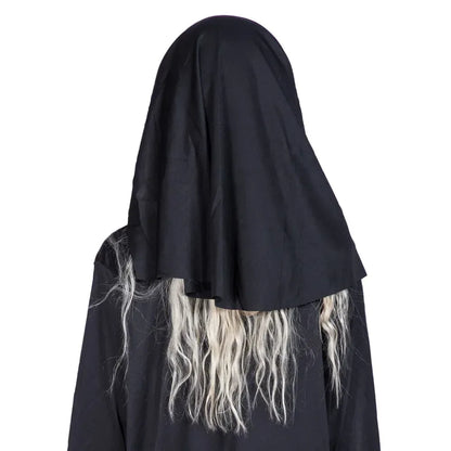 Women’s Nun Costume – Hooded Robe with Wimple Dress Hoods / M / United States