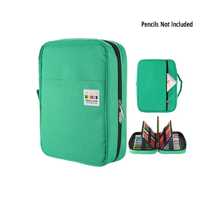 Pencil Bag Case Organizer green