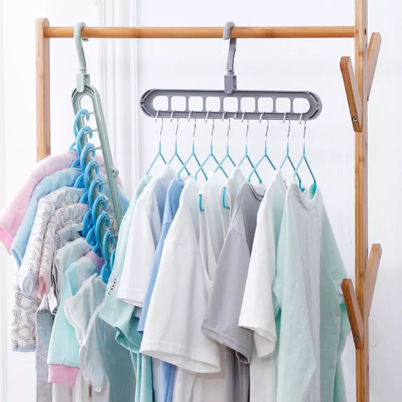 Hanger storage rack