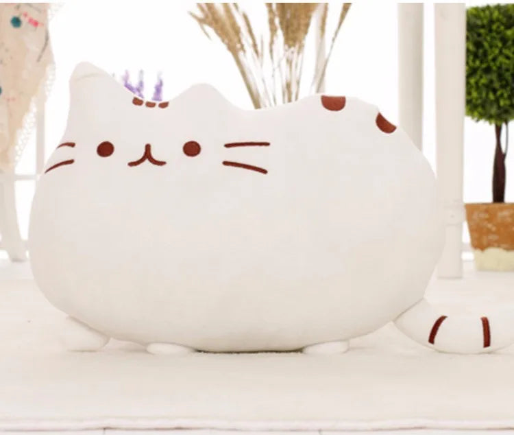 Kawaii Cat Pillow With Zipper