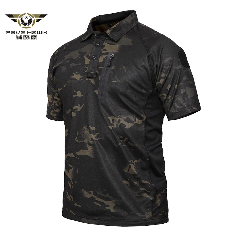 Men's Tactical Military Polo Shirts