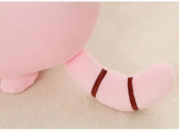 Kawaii Cat Pillow With Zipper Gray / Cat Skin With Zipper