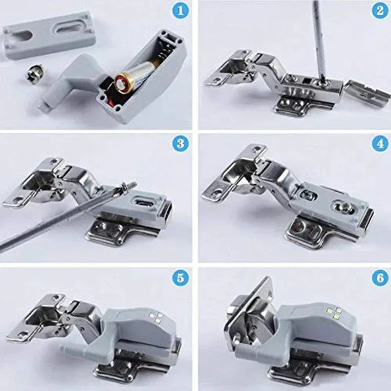 Hinge LED Sensor Light white