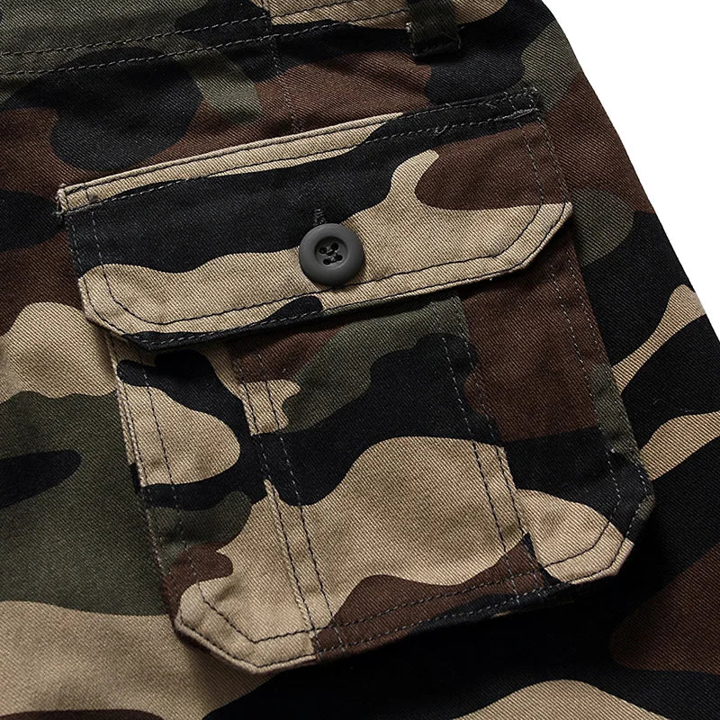 Men's Camouflage Camo Cargo Shorts