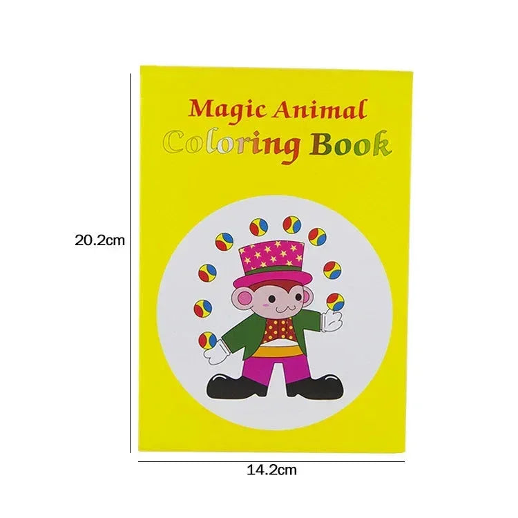 Magic Coloring Book Magic Tricks Cards S 13.6x10.5cm