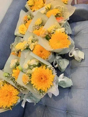 Roll Flower Solid Color Packaging Papers Minx