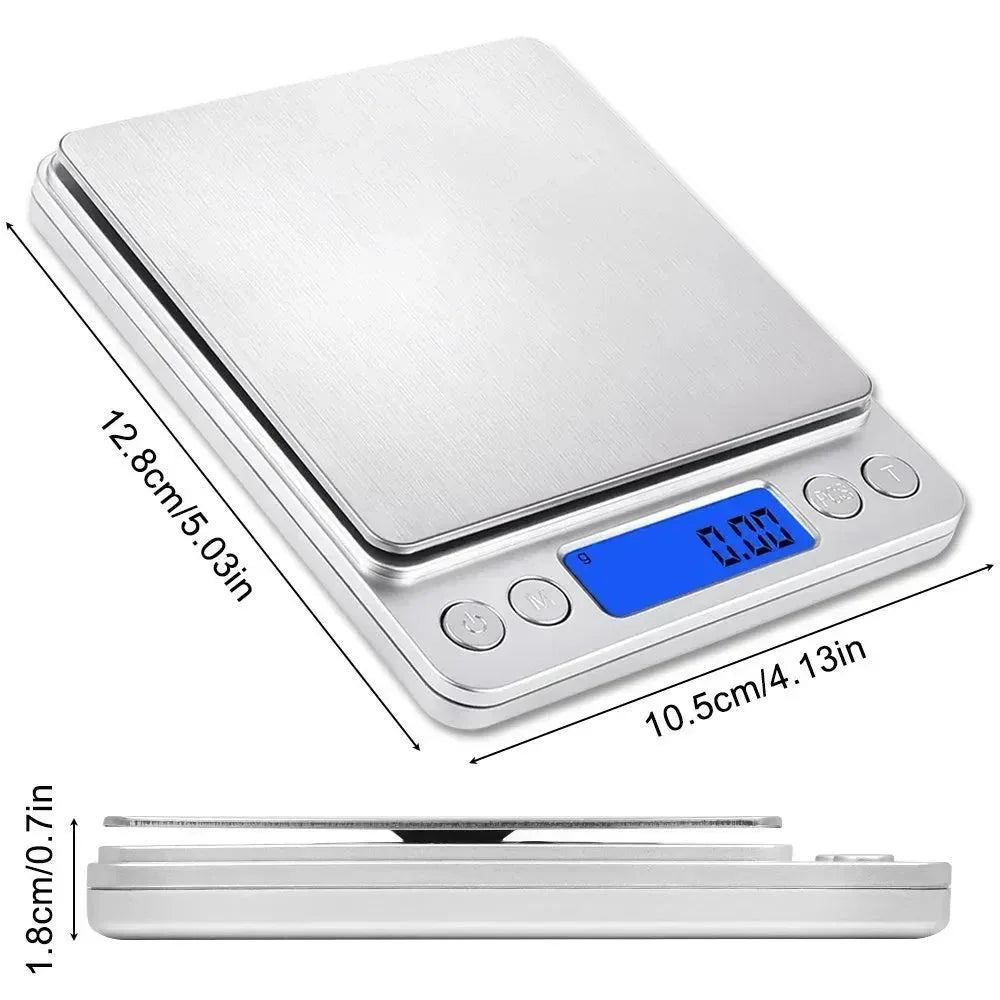 Mini Precision LCD Digital Kitchen Electronic Scales Weight 500g(0.01)