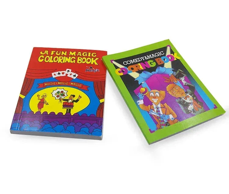 Magic Coloring Book Magic Tricks Cards S 13.6x10.5cm