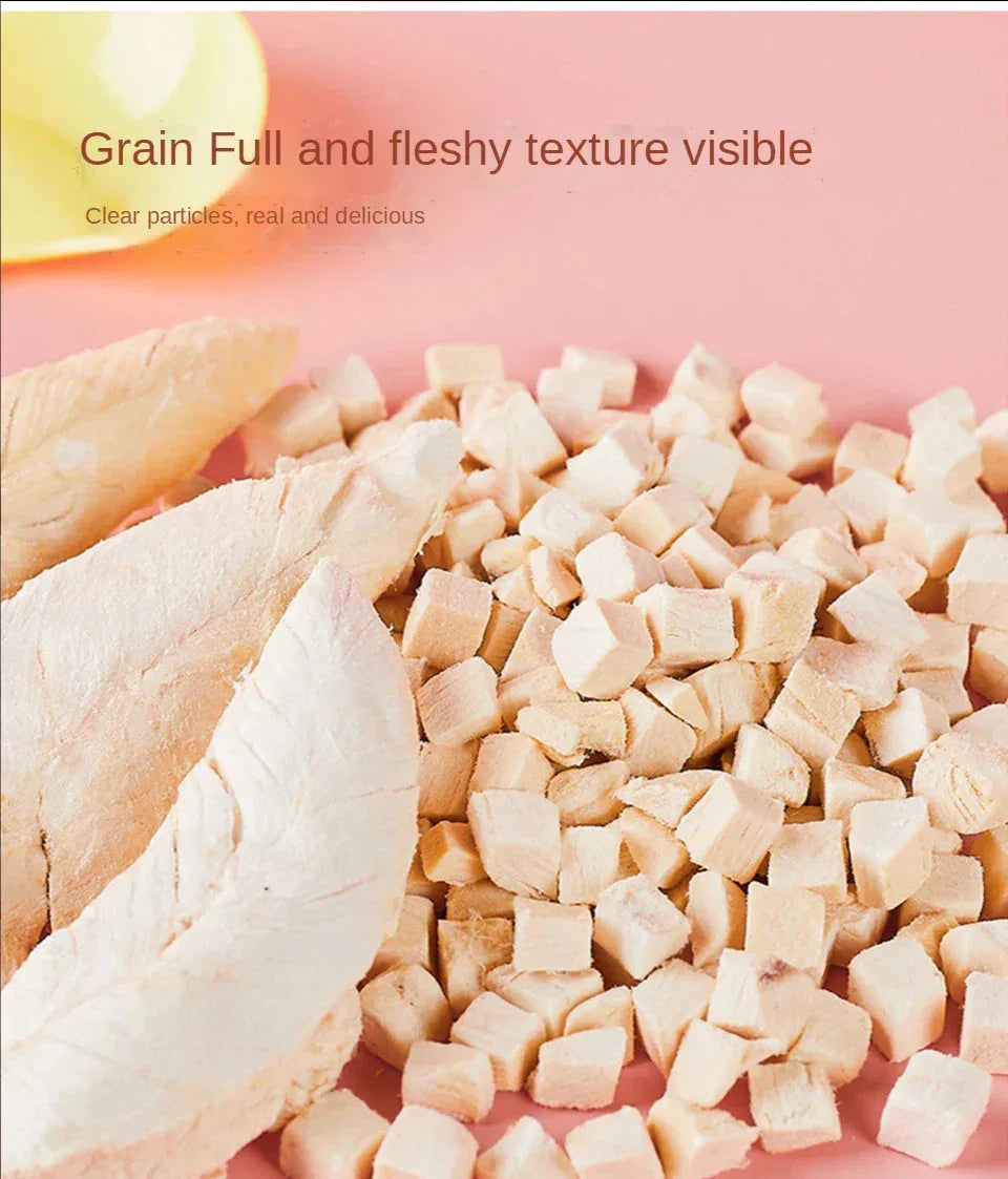 Pet snacks canned freeze-dried Chicken pellets 120g