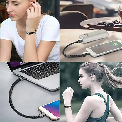 Bracelet USB Charging Cable for iphone / 20cm
