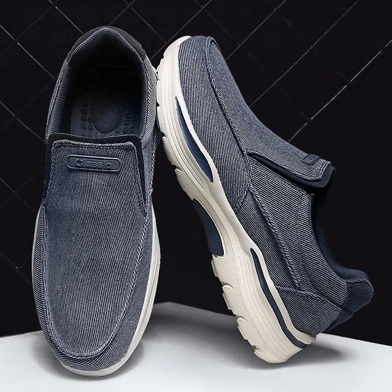 Denim Flat shoes Outdoor Sneakers