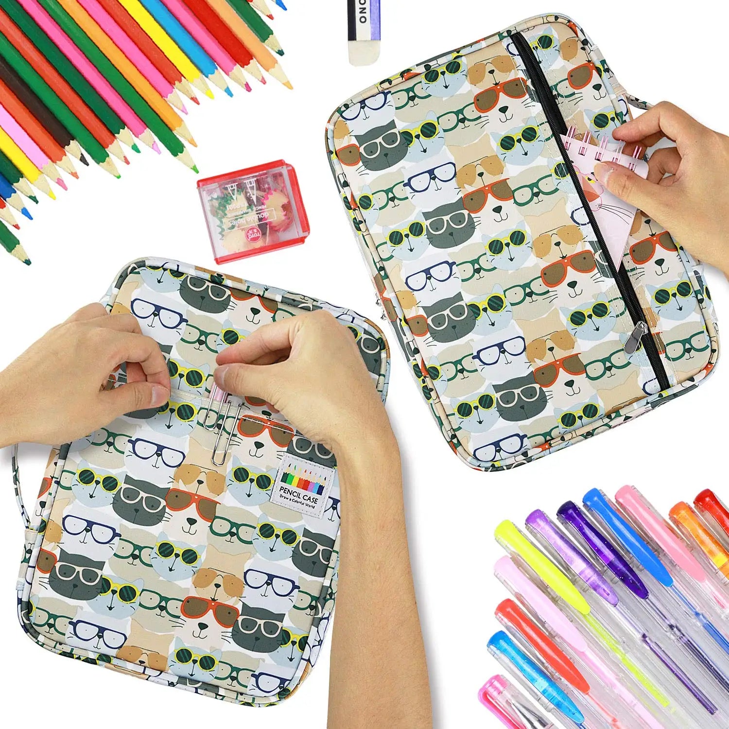 Pencil Bag Case Organizer