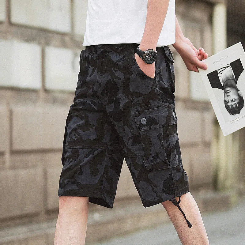 Men's Camouflage Camo Cargo Shorts