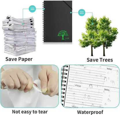 Erasable Wirebound Notebook A5-Dotted lined