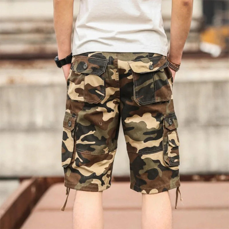 Men's Camouflage Camo Cargo Shorts