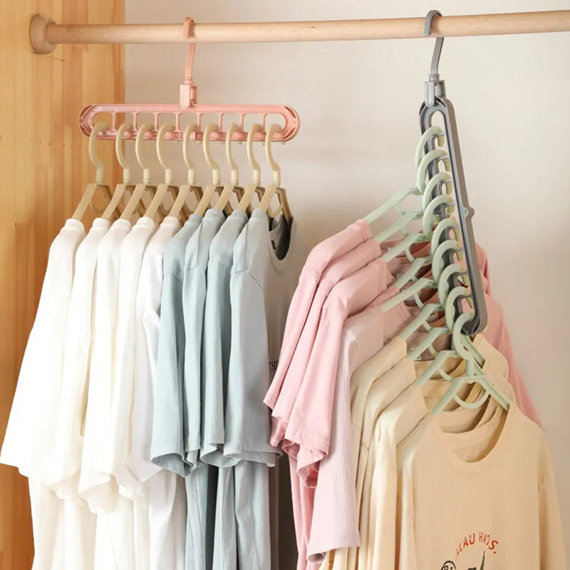 Hanger storage rack