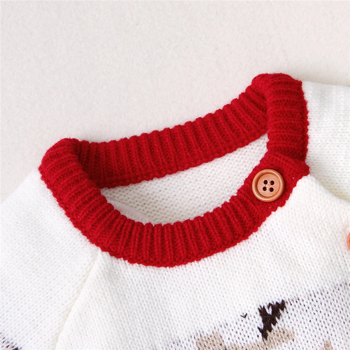 Baby Christmas Reindeer Romper