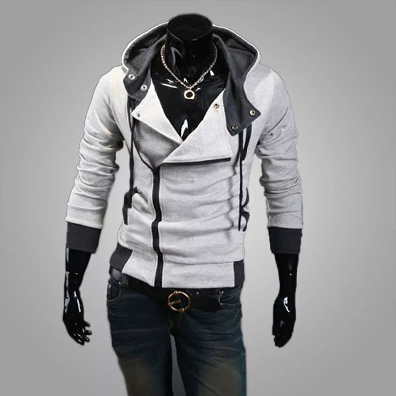 Black Cardigan Hoodies Outerwear