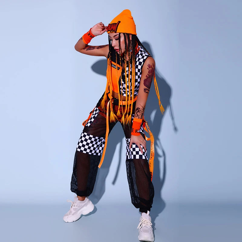 Women Hip-Hop Suit Group Performance Clothing