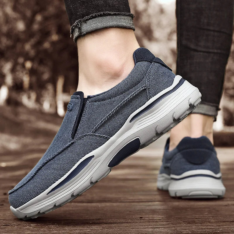 Denim Flat shoes Outdoor Sneakers