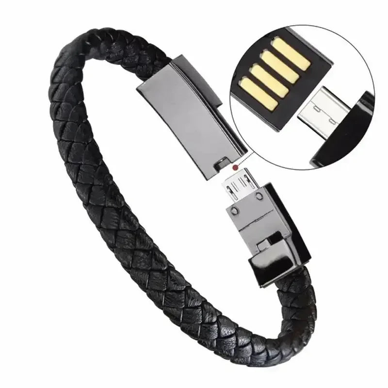 Bracelet USB Charging Cable for iphone / 20cm