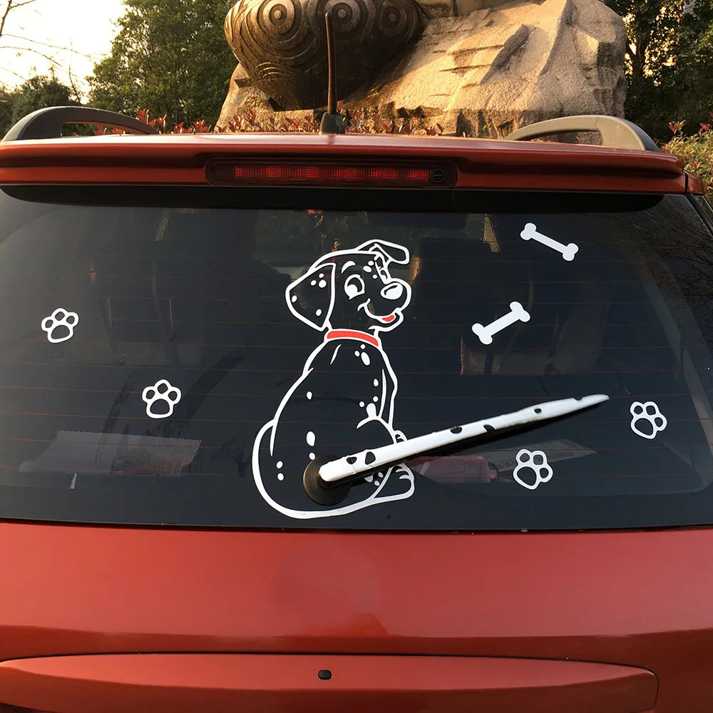 Tail Decal Wiper Animal Pattern