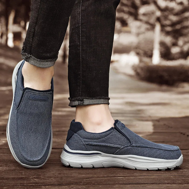 Denim Flat shoes Outdoor Sneakers