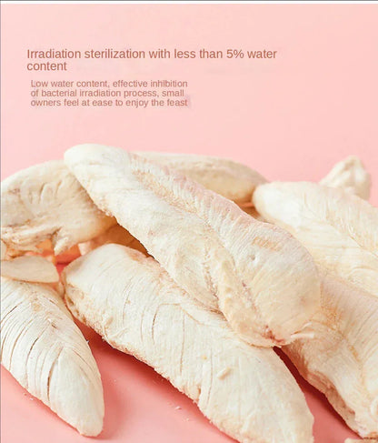 Pet snacks canned freeze-dried Chicken pellets 120g