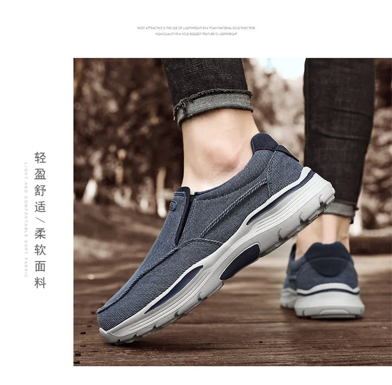 Denim Flat shoes Outdoor Sneakers