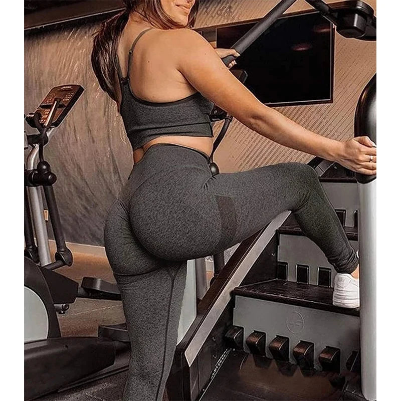 Butt Lifting Leggings Seamless Yoga Pants Push Up Tights Women Booty Workout