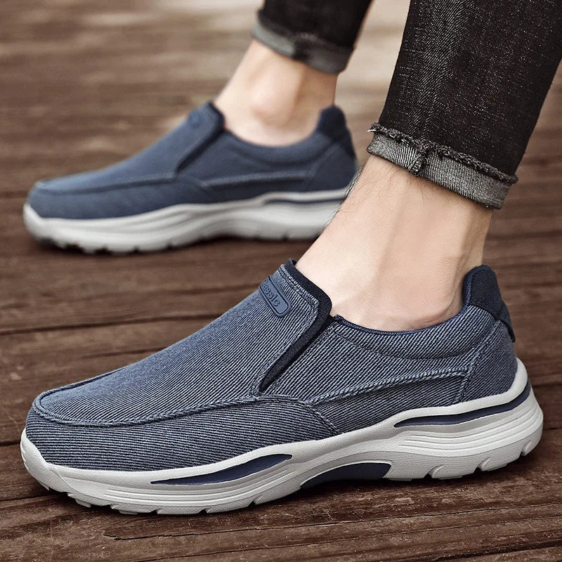 Denim Flat shoes Outdoor Sneakers